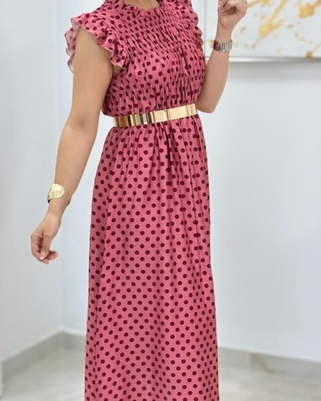 Vestido Jazmín Rosa
